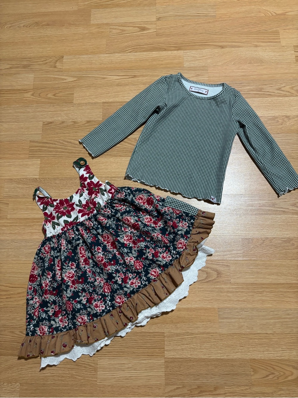 “Sweet Honey” dress/tunic with matching top size 6 in great condition